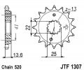 Front sprocket JT JTF 1307-14 14T, 520